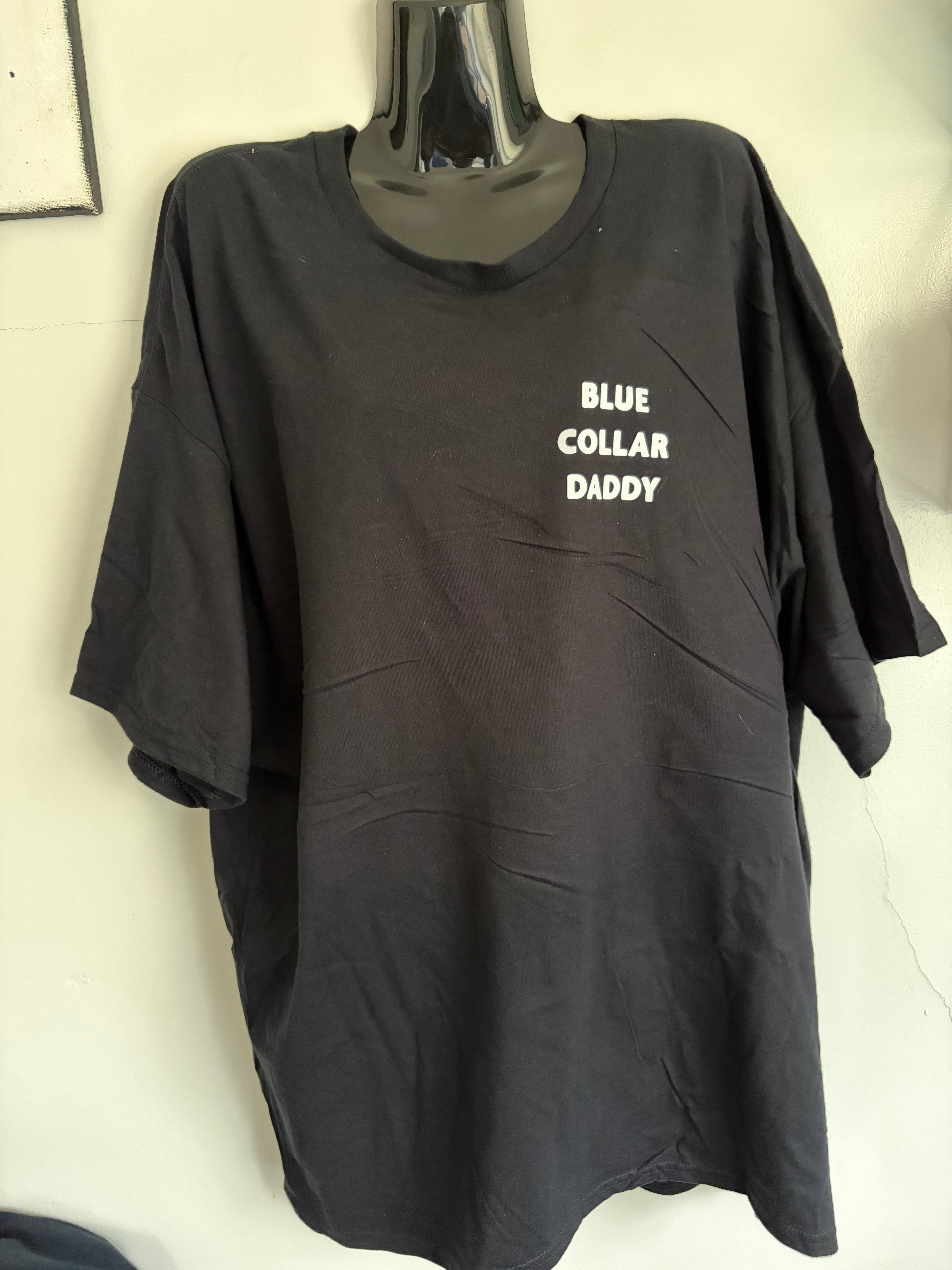 Blue Collar Daddy & Dirty Cowboy USA Graphic T-Shirt | Country Western Unisex Tee